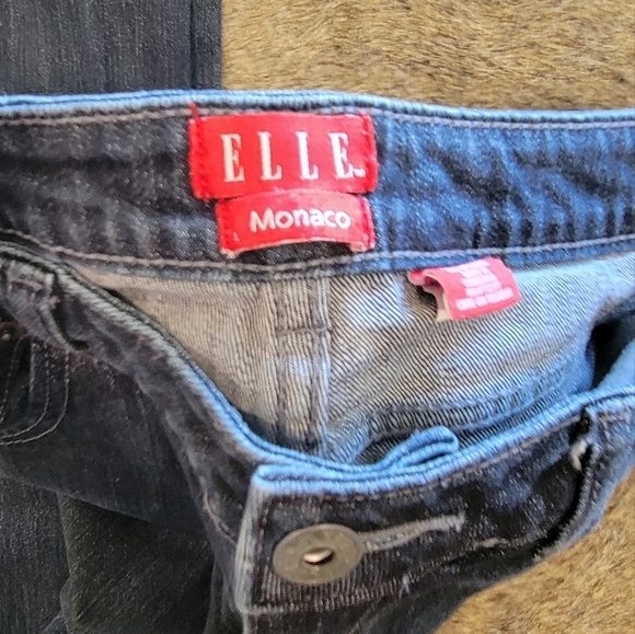 ELLE Monaco Dark Wash Jeans Size 6 - Picture 7 of 7
